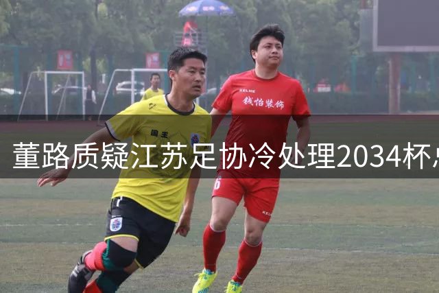 董路质疑江苏足协冷处理2034杯总决赛：青训赛事遭官方无视？